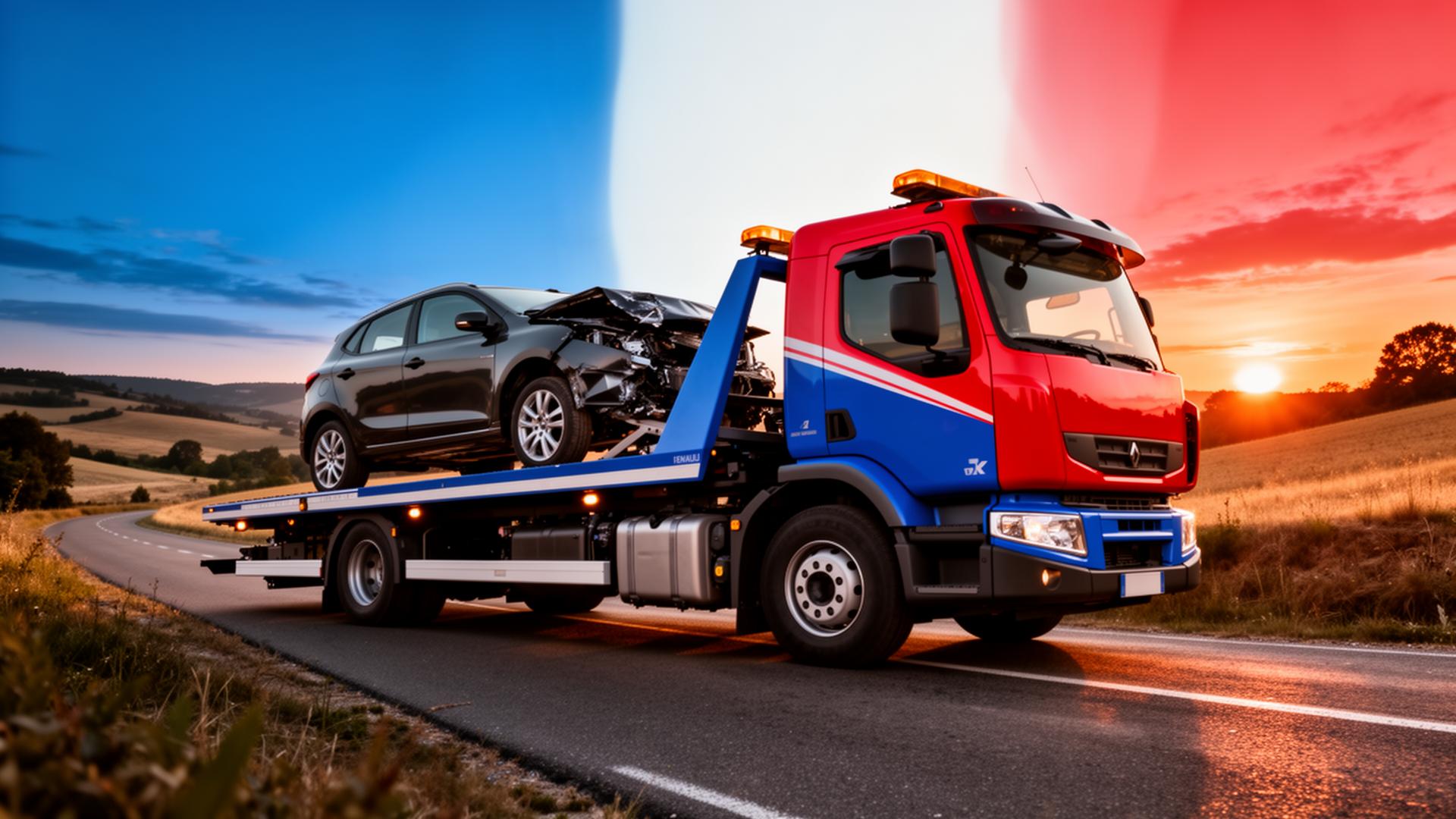 Camion dépanneuse FLASH EPAVE en Île-de-France